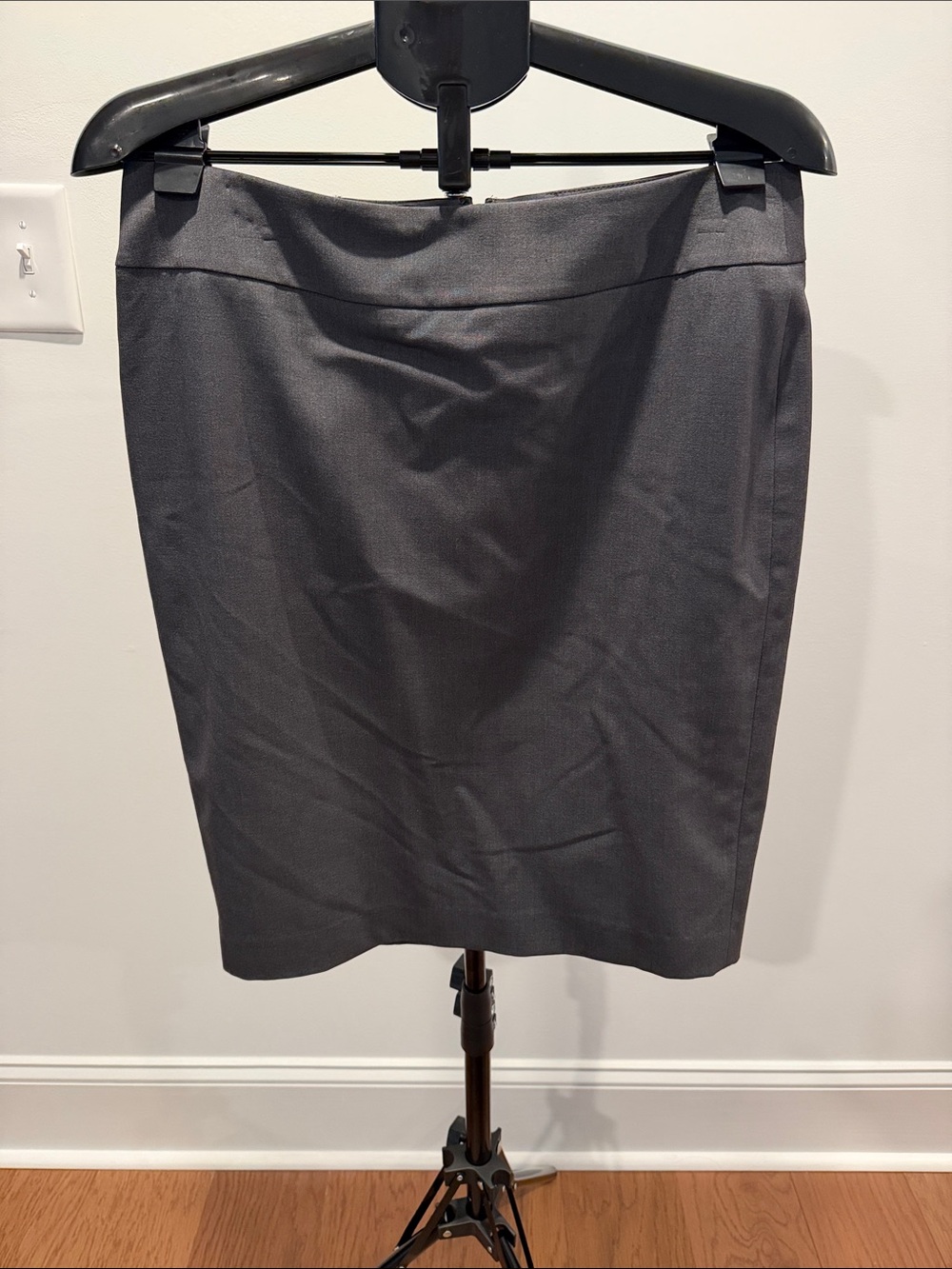 Nine West Charcoal Gray Pencil Skirt